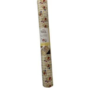 New Disney Winnie The Pooh Non Slip/Non Adhesive Shelf & Drawer Liner 18in×48in